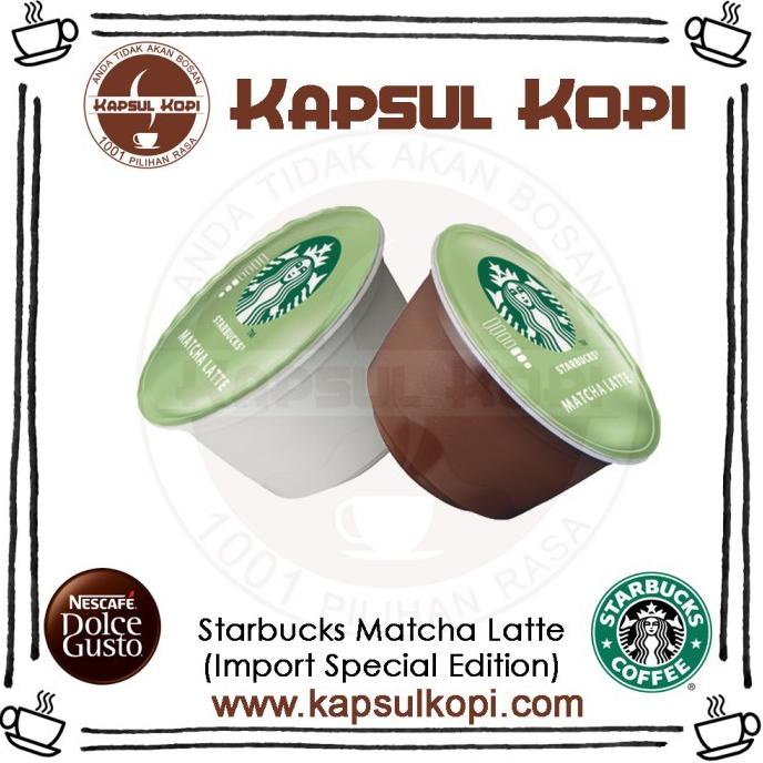 Starbucks Matcha Green Tea Latte (Dolce Gusto Capsules) 12 Pods