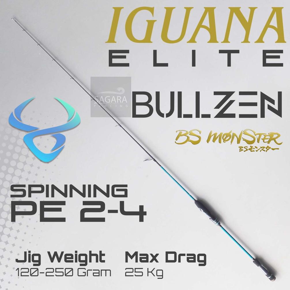 Bullzen Iguana Platinum Rod BULLZEN BRUTAL MONSTER IGUANA PLATINUM