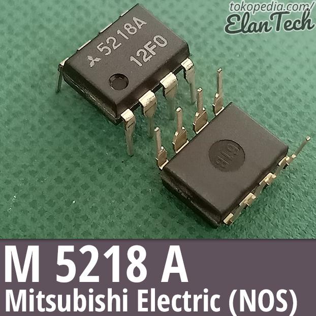 Jual M5218A Dual Low Noise Op Amp Mitsubishi M5218 A Elan73c Ayo Beli ...