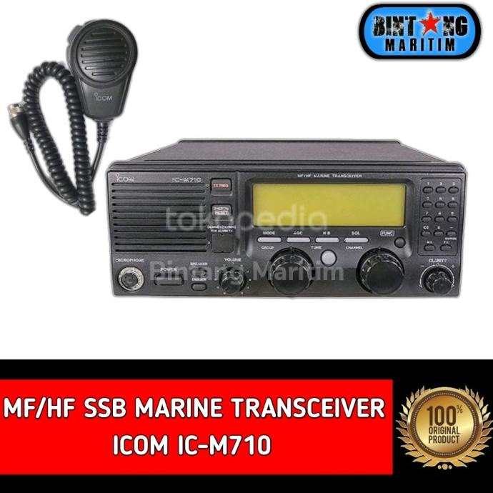 Jual ICOM IC-M710 M 710 RADIO MF/HF SSB MARINE TRANSCEIVER ORIGINAL ...