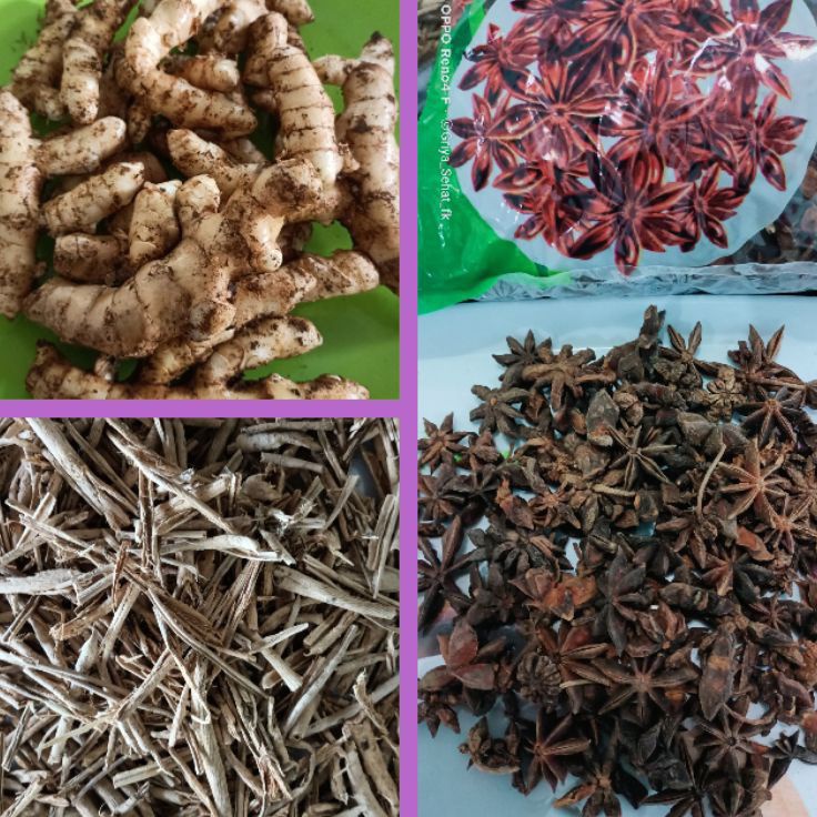 Jual Discount ⭐ 3 Bahan Sapu Jagad 3 Bahan Badar Molo Kunyit Temu