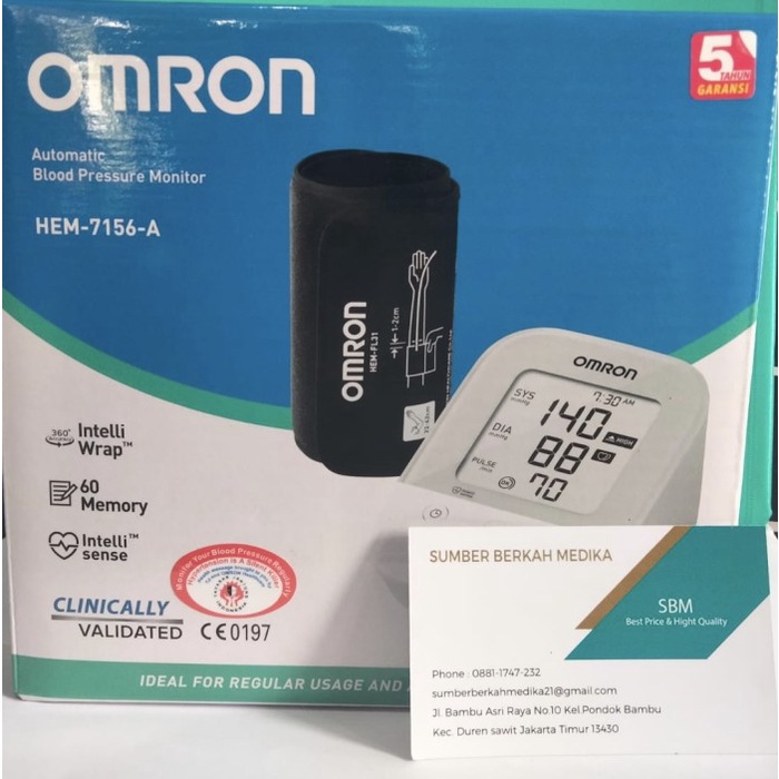 Jual Omron Tensi Meter Digital Hem A Adaptor Shopee Indonesia