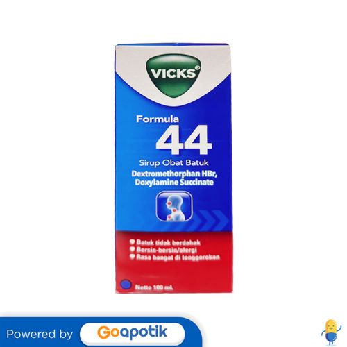 Jual VICKS FORMULA 44 SIRUP 100 ML | Shopee Indonesia