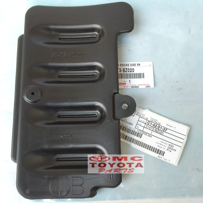 Jual Tutup Cover Deck Dek Bawah Mesin Engine Kanan Avanza Xenia 51473 ...