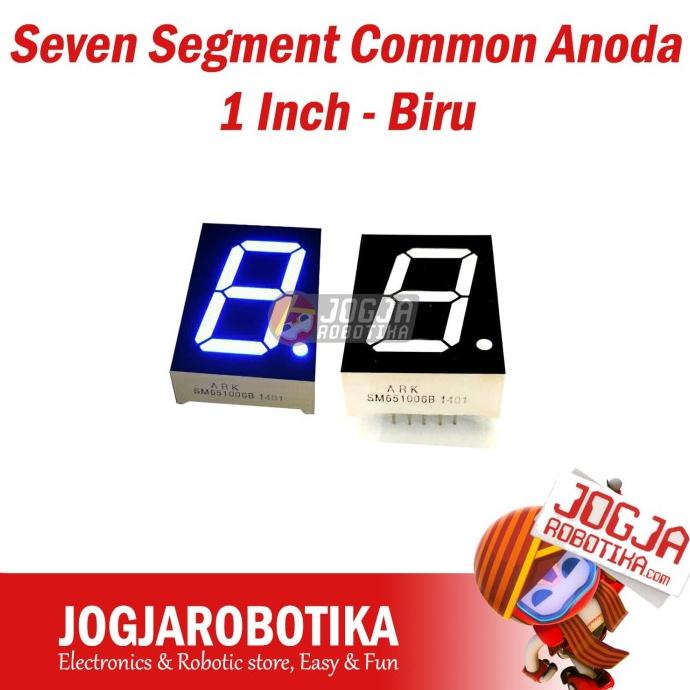 Jual Seven Segment Common Anoda 1 Inch - Biru jogjarob07 Ayo Beli ...