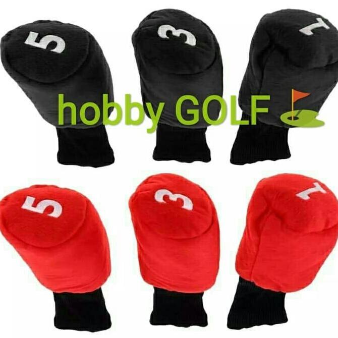 Jual PREMIUM KS PREMIUM STICK GOLF COVER TUTUP KEPALA WOOD HEADCOVER