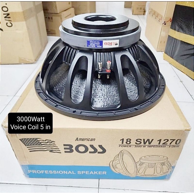 Speaker american store boss 8 inch