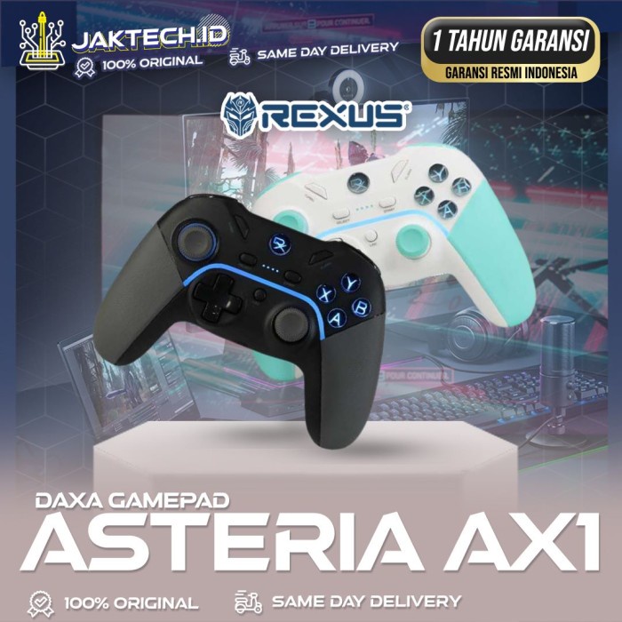 Jual Rexus Daxa Asteria Ax Gamepad Wireless Gaming Controller Shopee Indonesia