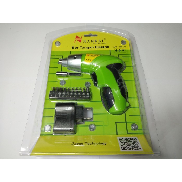 Jual Nankai Fisch Mesin Bor Obeng Baterai Cordless Screwdriver Shopee