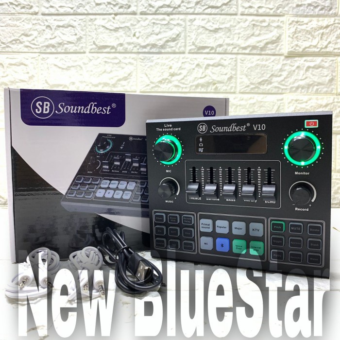 Jual Soundcard Soundbest V10 Original Bluetooth - Live Streaming ...
