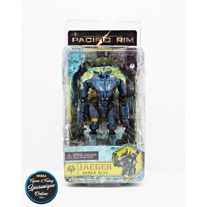Jual Action Figure Neca Pacific Rim Jaeger Romeo Blue | Shopee Indonesia