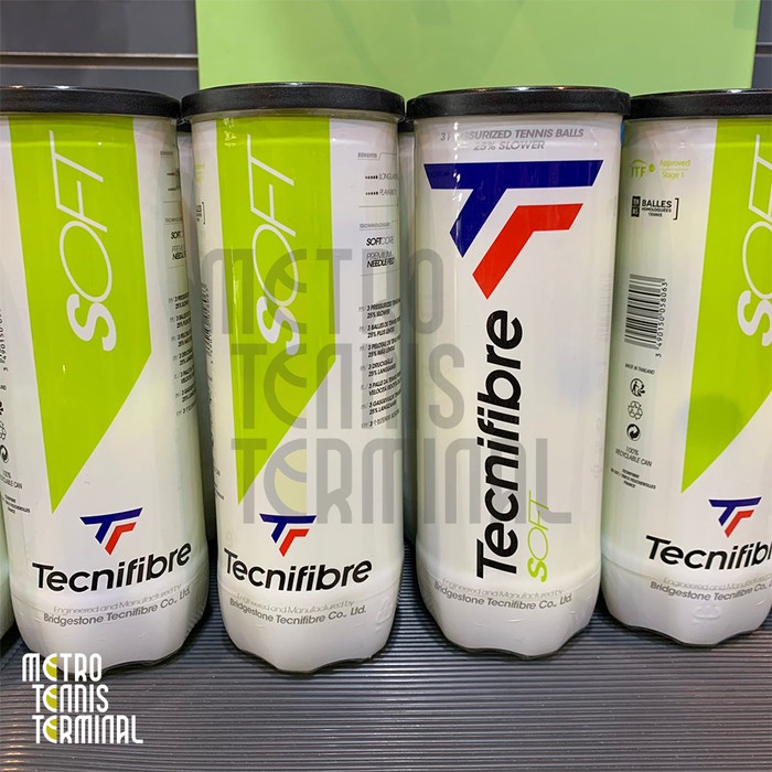 Jual Tecnifibre Soft Green 3 Ball Junior ( Bola Tenis Anak isi 3