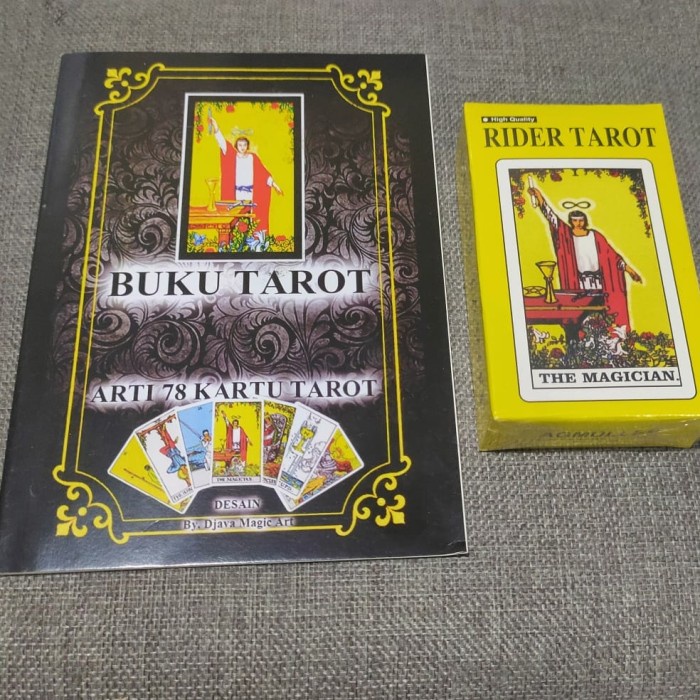 Jual Buku Tarot Arti 7 Kartu Tarot + Bonus Kartu Tarot The Magician ...