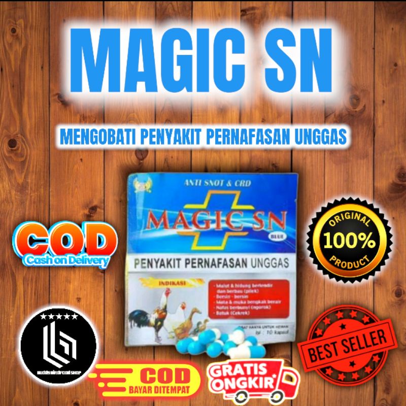 Jual MAGIC SN ANTI SNOT CDR SASANA NGAPAK PENGOBATAN PERNAFASAN UNGGAS ...