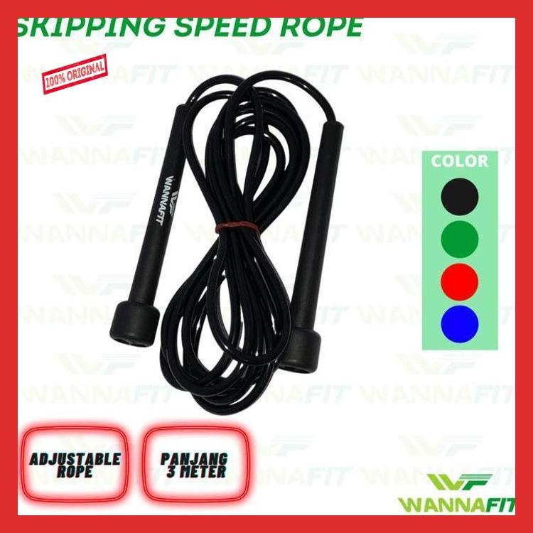 Jual Skipping Pvc Jump Rope Lompat Tali Speed Rope Wannafit | Shopee ...