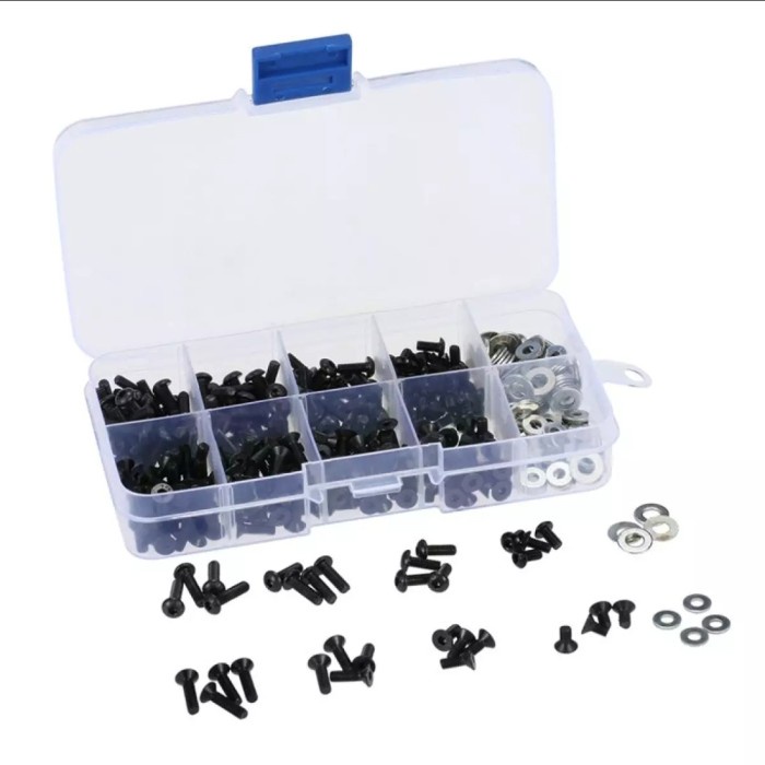 Jual Screw Set RC Baut Hex Remote Control Mobil Screw RC 180 pcs ...
