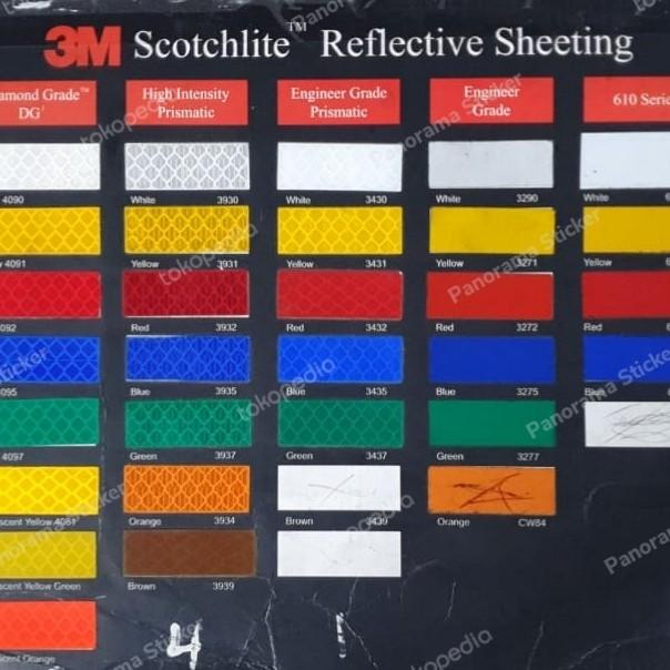 Jual Sticker Prismatic Reflective 3M Egp (Serie 34-00) | Shopee Indonesia