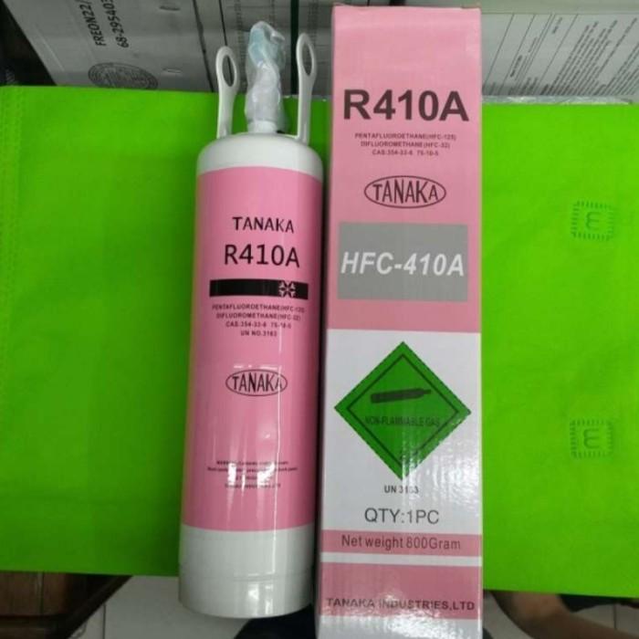 Jual Freon R410A Tanaka Tabung Kaleng Kecil 800Gram Freon Ac Shopee