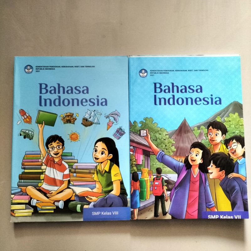 Jual ORIGINAL BUKU BAHASA INDONESIA KELAS 7 8 SMP KURIKULUM MERDEKA ...