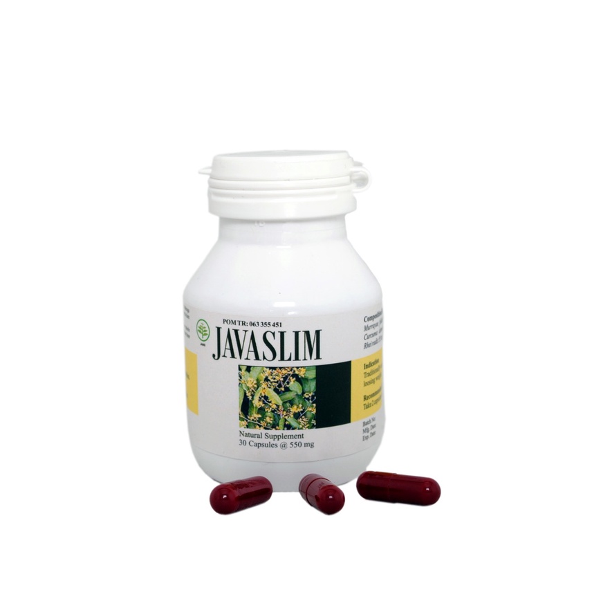 Jual Java Slim Obat Diet Herbal dan Pelangsing isi 30 Kapsul Dijamin ...