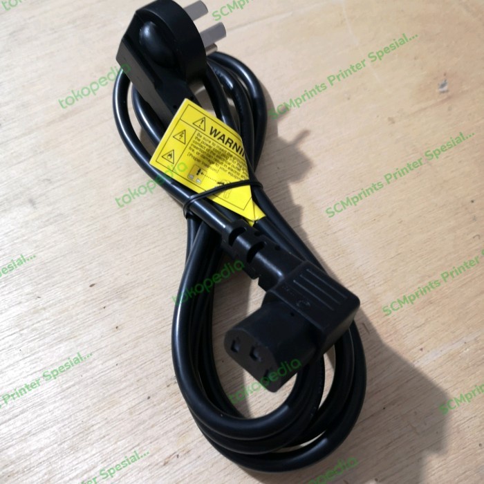 Jual Cable Kabel Power Kaki 3 Colokan PC CPU AC Monitor Ampli Printer ...
