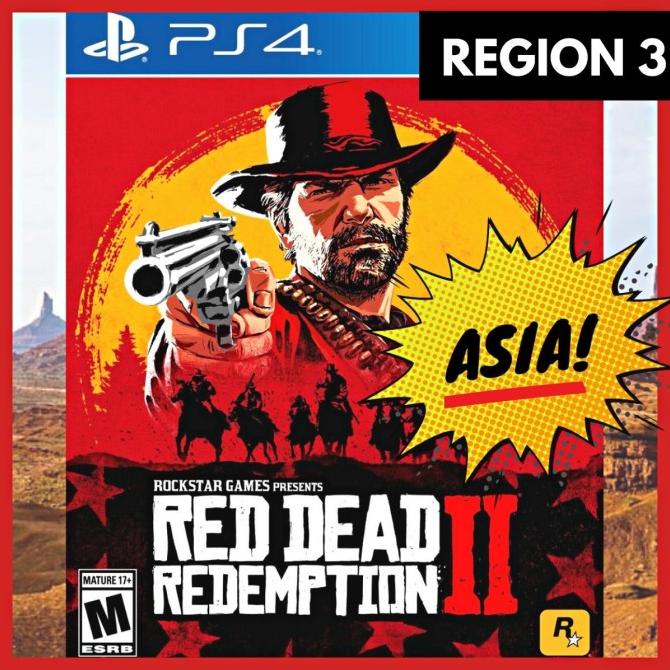 Jual Red Dead Redemption 2 Kaset Bd Cd Game Rdr Rdr2 Original Ps4 Ps5