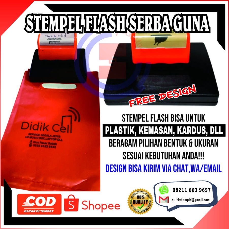 Jual Sale Stempel Plastik Stempel Kardus Stempel Jumbo Stempel