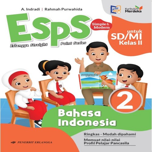 Jual BARU & ORIGINAL BUKU ESPS BAHASA INDONESIA SD MI KELAS 2 KURIKULUM ...