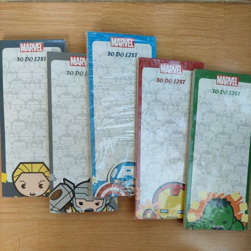 Jual MINISO MARVEL TO DO LIST MEMO PAD NOTEPAD AGENDA HARIAN MARVEL 80 ...