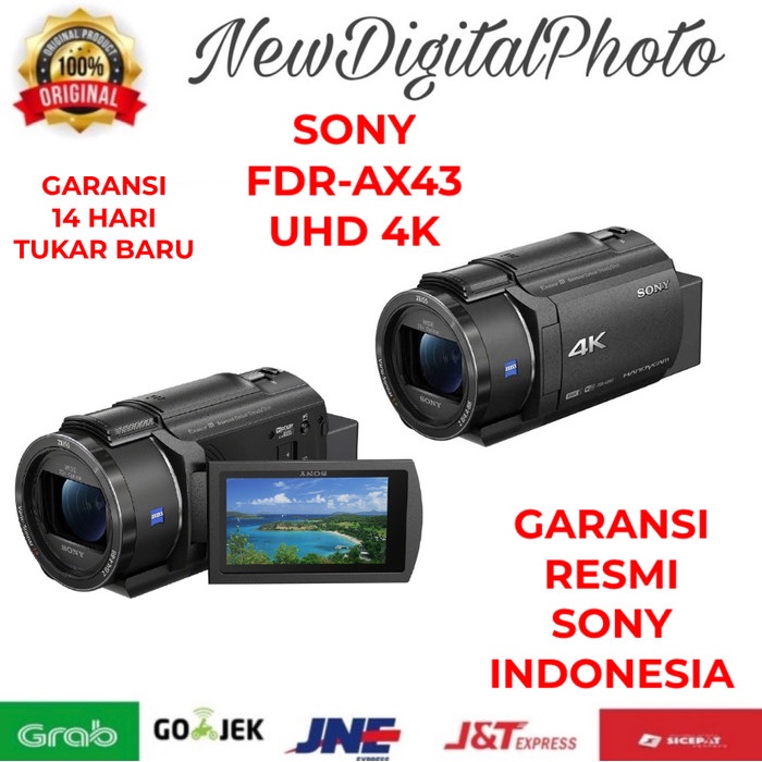 Jual Sony Fdr Ax Uhd K Ax Handycam Camcorder Resmi Sony