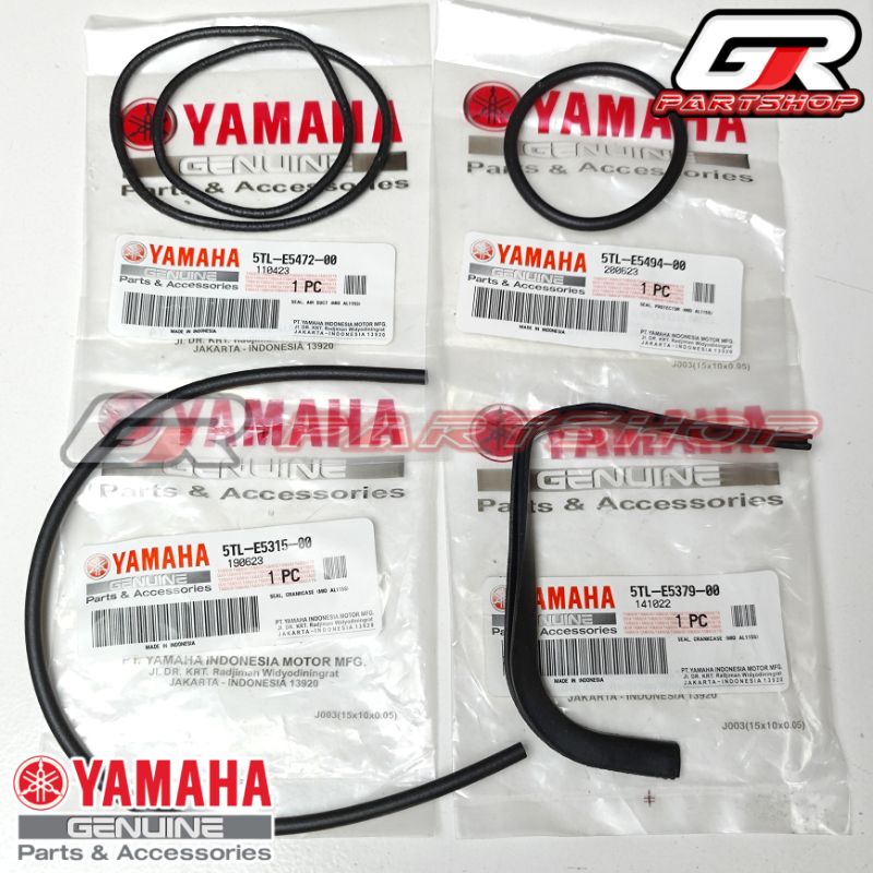 Jual Karet Seal Cover Cvt 5tl 4 Bagian Mio Sporty Smile Ori Ygp 