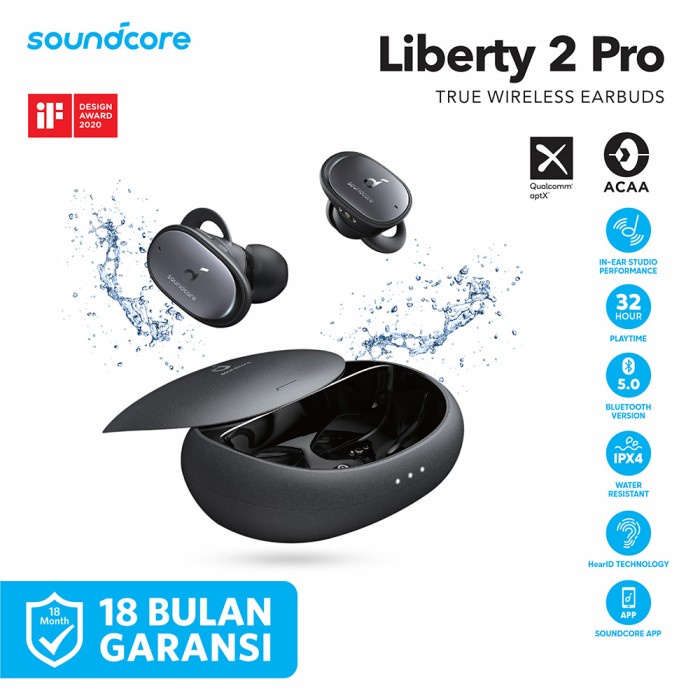 Earphone TWS Anker Soundcore Liberty Pro A3909