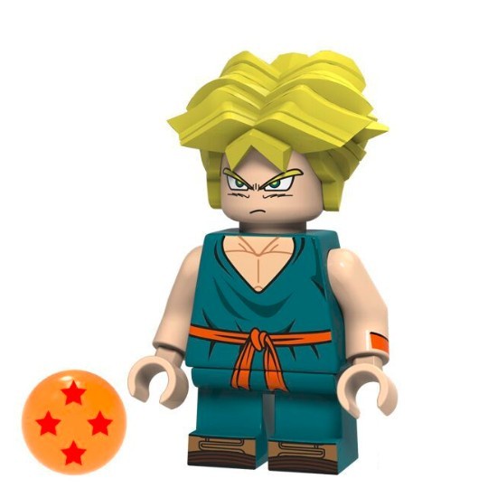 Jual Dragon Ball Trunks Kid Super Saiyan Vegeta Boy Minifigure Lego