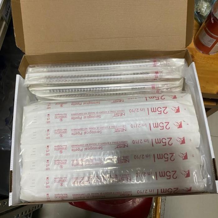 Jual 25 mL Serological Pipette Nest, Individually Wrapped, Sterile, 200
