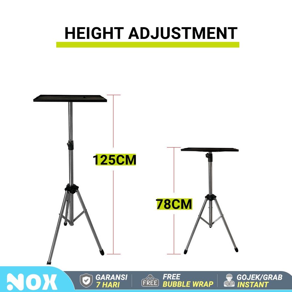 Jual Ase757 Projector Stand Tripod Standing Meja Tiang Penyangga Proyektor Table Pegangan Tiang 4574