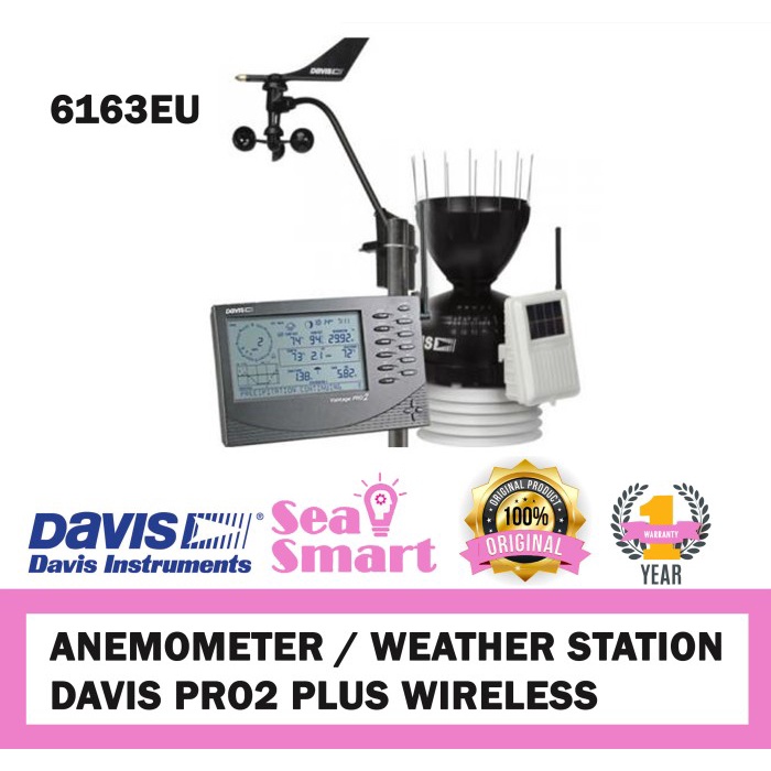 Jual Davis Pro2 Plus 6163Eu Weather Station/ Anemometer Pro2 Plus