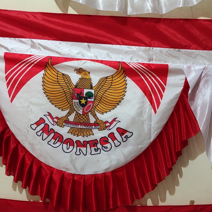 Jual Bendera Merah Putih Backdrop Bendera Panjang Bendera Garuda Meter Shopee Indonesia