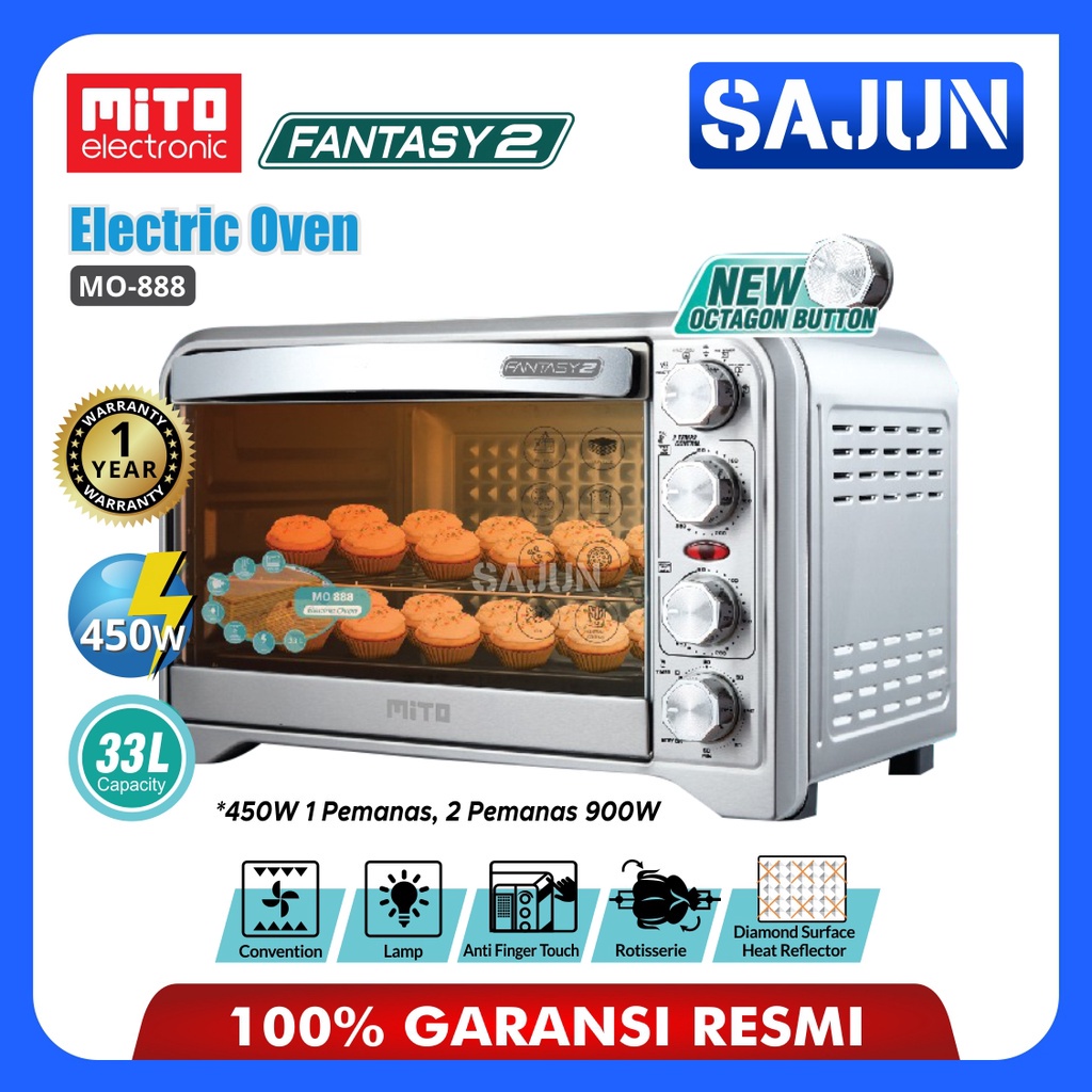 Jual Mito Mo Electric Oven Fantasy Oven Listrik Liter Mo