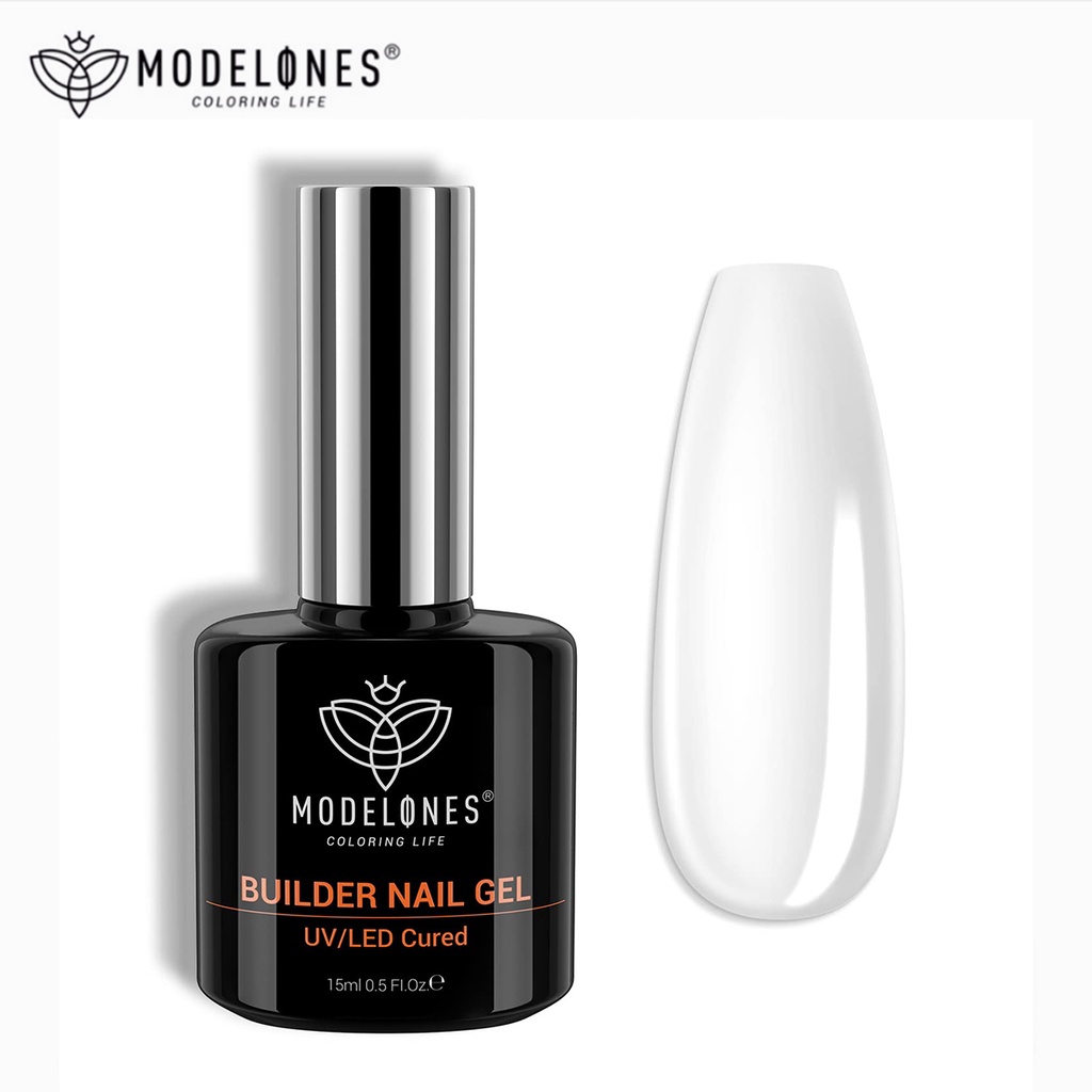 Jual Modelones Builder Nail Gel 7in1 Clear Gel Builder for Nails LED
