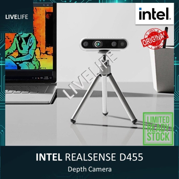 Jual INTEL REALSENSE D455 - DEPTH CAMERA / KAMERA KEDALAMAN U/ DRONE ...