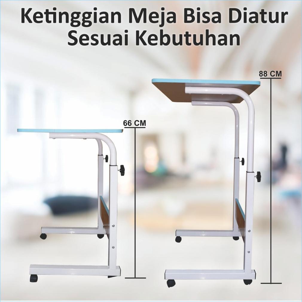 Jual Update Meja Laptop Lipat Adjustable Portable Rotate Laptop Desk ...