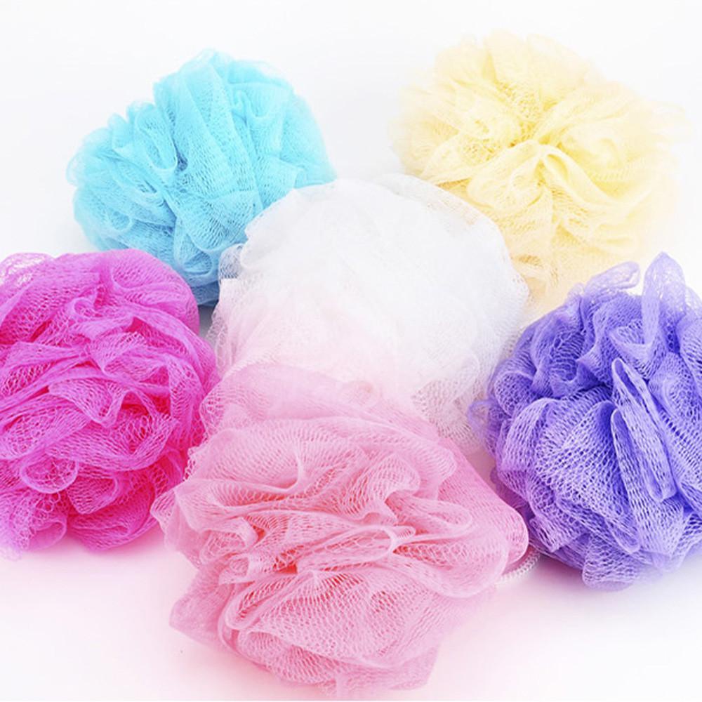 Jual Spons Mandi Besar Kecil Shower Puff Busa Melimpah Warna Random ...