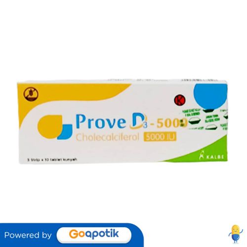 Jual PROVE D3-5000 BOX 30 TABLET | Shopee Indonesia
