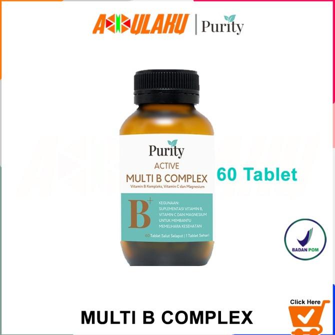 Jual PURITY ACTIVE MULTI B COMPLEX - VITAMIN B | MENJAGA KESEHATAN ...