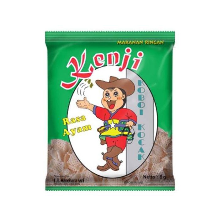 Jual Kenji Net Chiki Renceng Isi Bungkus Gr Ciki Snack Rasa Ayam Snack Koboi Kocak Jadul