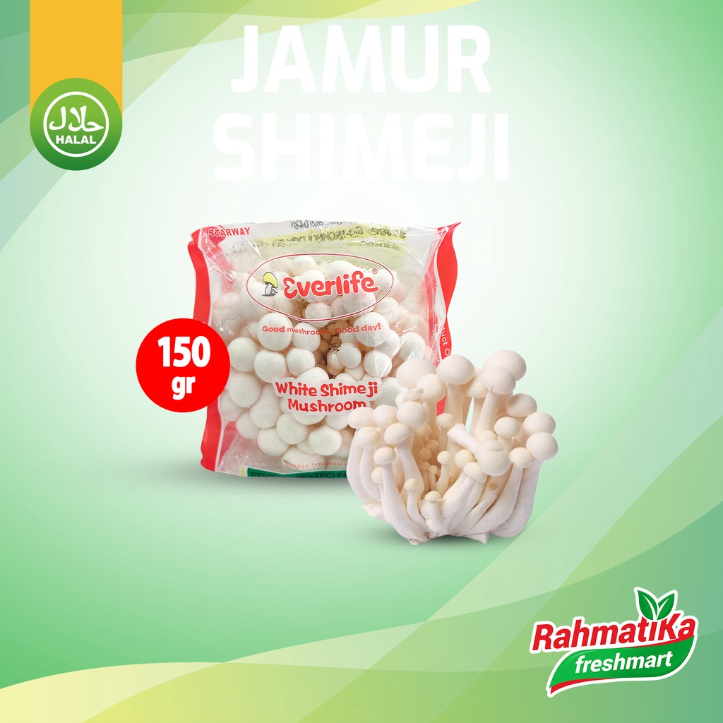 Jual Jamur Shimeji / White Shimeji Mushroom 150 gram (Sayur Segar