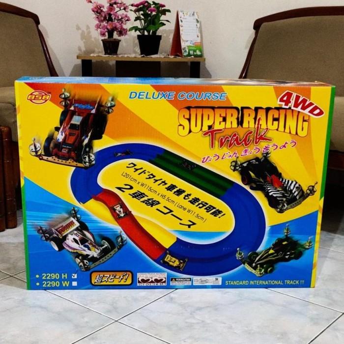 Jual JUAL TRACK MOBIL BALAP RACING TRACK TAMIYA 2 JALUR - UKURAN BESAR ...