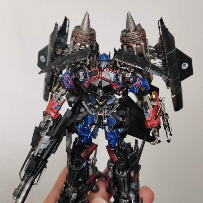 Jual DISKON SPESIAL MINI JETFIRE OPTIMUS PRIME 3D RESIN STATUE 15CM ...