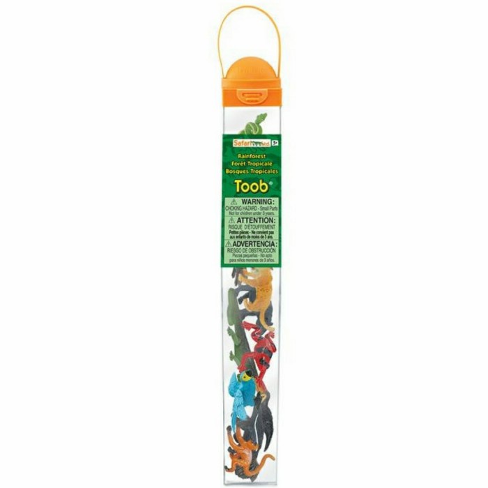 Jual Safari Ltd Toobs - Rainforest Animal (Free Cards) | Shopee Indonesia