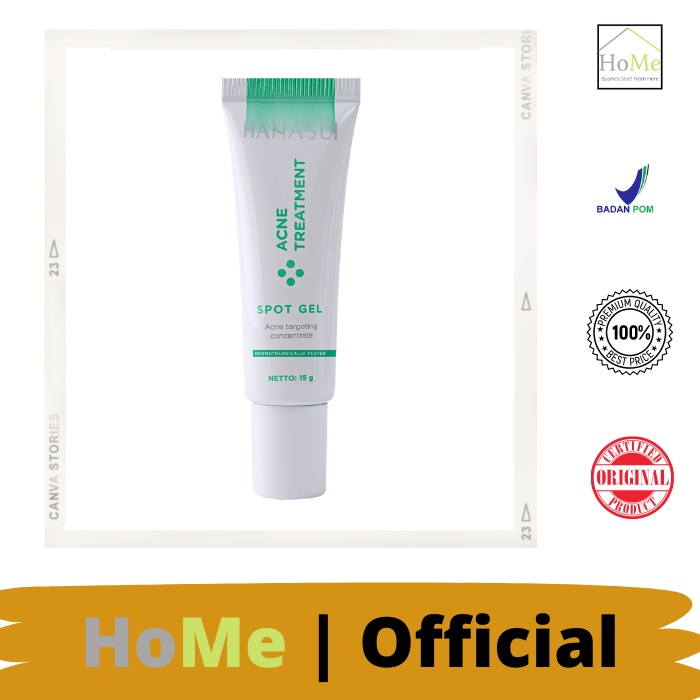 Jual Hanasui Acne Treatment Spot Gel | Shopee Indonesia